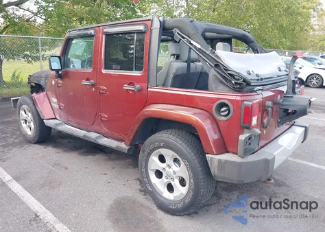 2010 Jeep Wrangler Unlimited Sahara from USA, damaged, VIN 1J4BA5H16AL112439